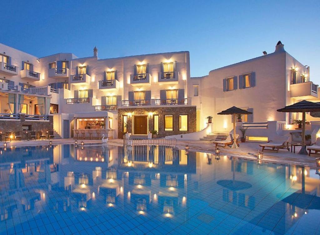 Grand Beach Hotel Mykonos Town Exterior photo